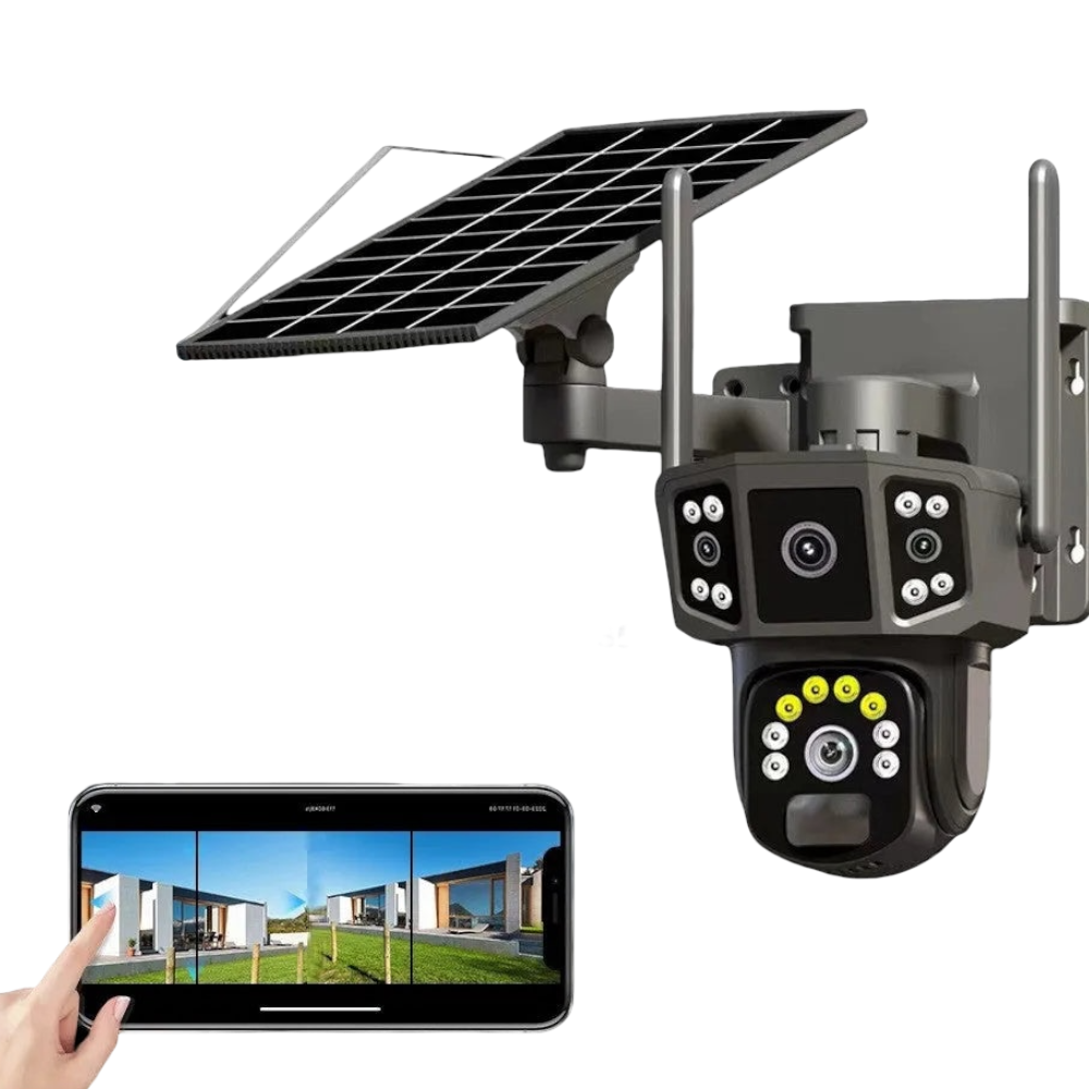 Solar Powered Security Camera